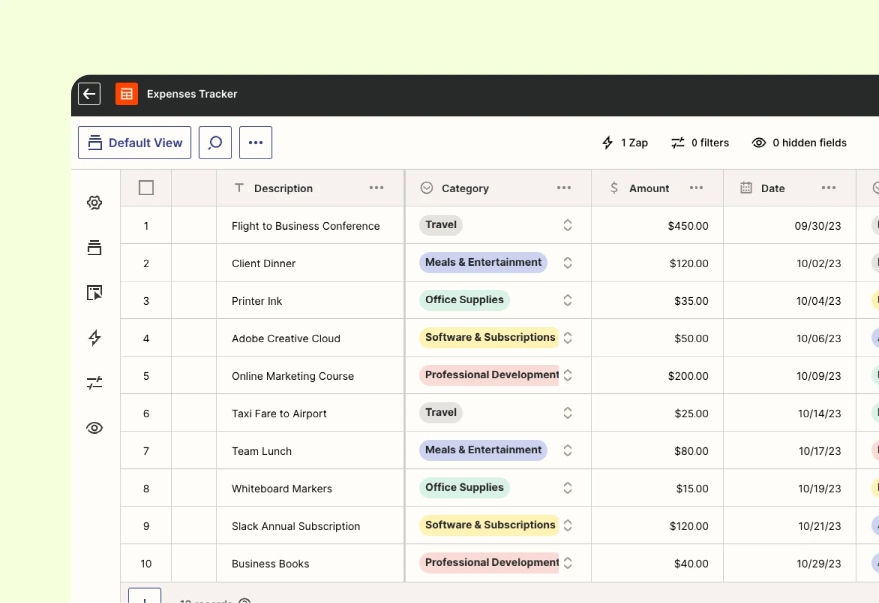 Data syncing automatically to a CRM system