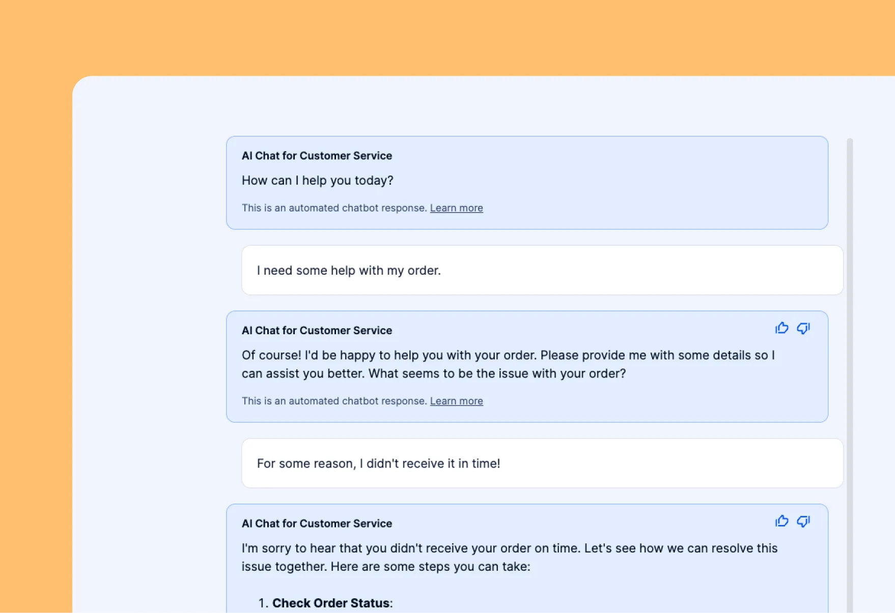 Business professional using WhatsApp automation on a smartphone